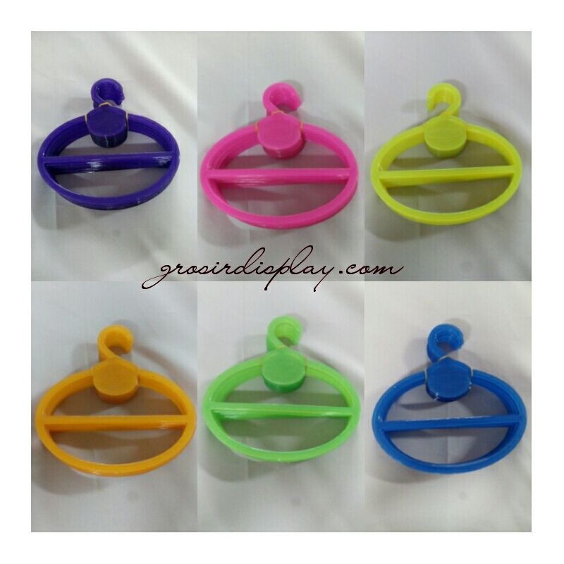 hanger oval palang mini warna gantungan jilbab syal hanger oval palang mini warna gantungan jilbab syal