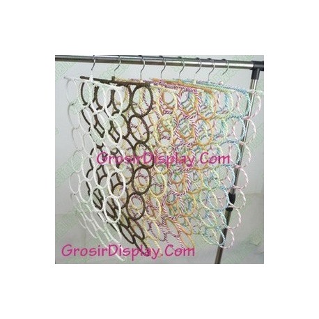 hanger ring jilbab lubang tempat kerudung syal kain penutup kepala grosir display hanger ring jilbab lubang tempat kerudung syal kain penutup kepala grosir display
