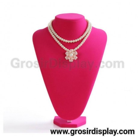 Jual Perlengkapan Toko Tempat Display Kalung Bludru Panjang