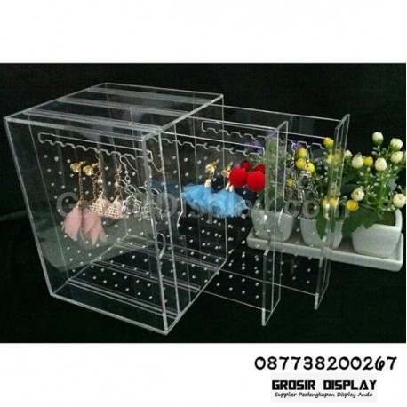 Jual Perlengkapan Toko Display Dompet Akrilik