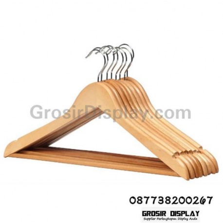 Hanger Kayu Palang Dewasa