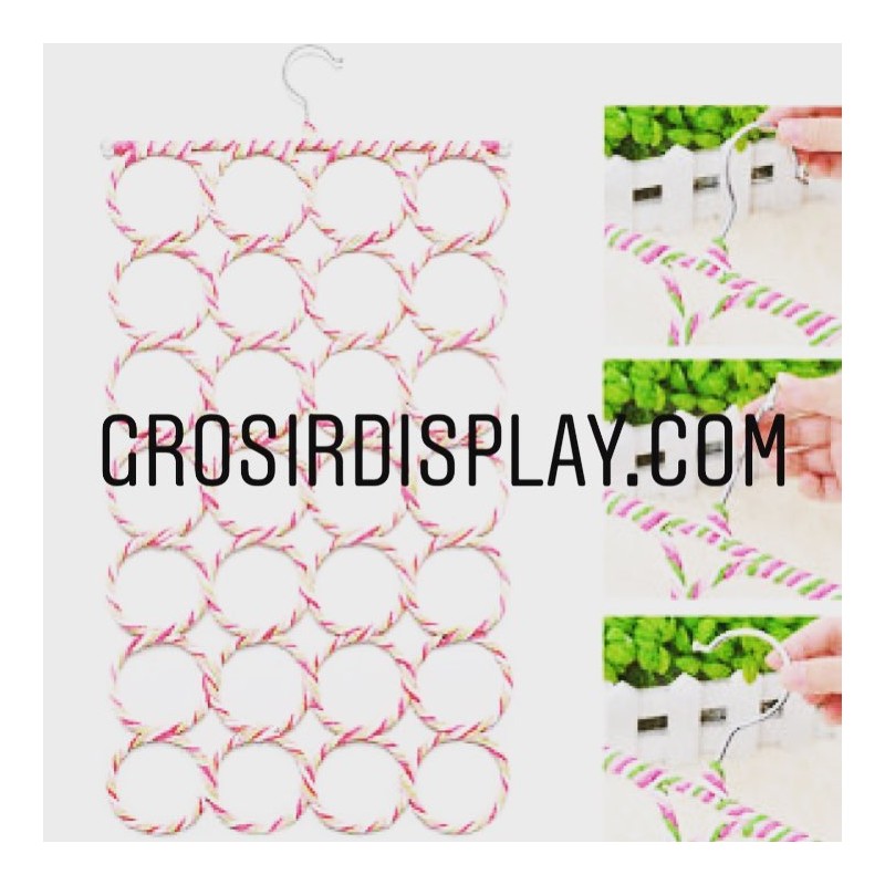 Hanger jilbab 28 lubang
