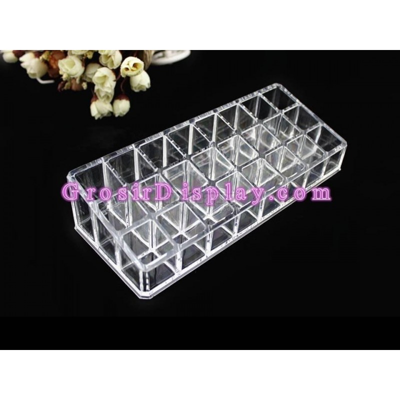 Jual Perlengkapan Toko Display Tempat Lipstik Akrilik Pajangan Toko