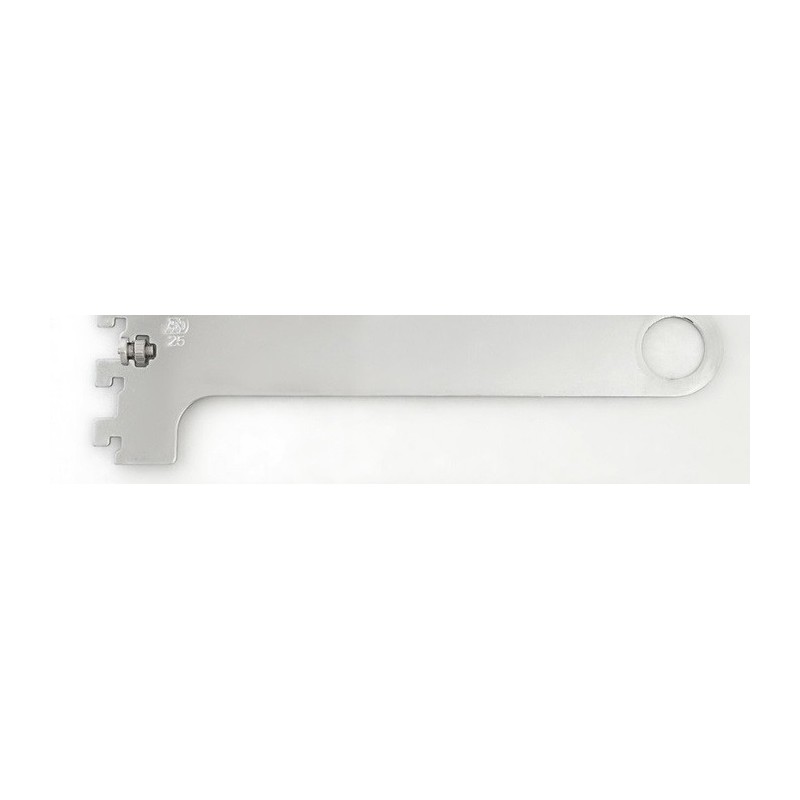 Daun Braket Hanger Pipa Bulat 25 Cm
