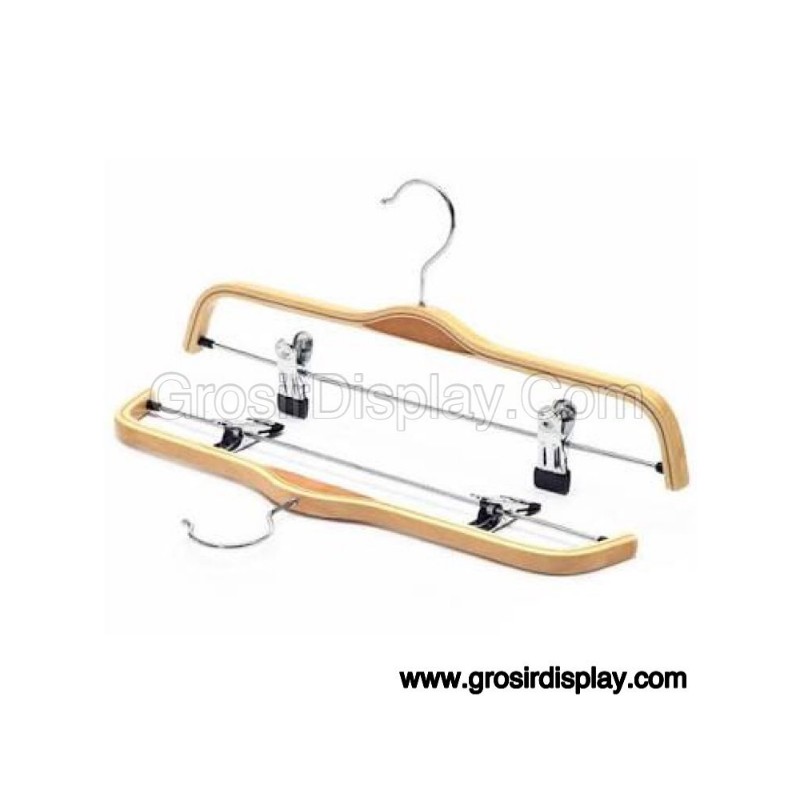 Hanger jepit kayu dewasa