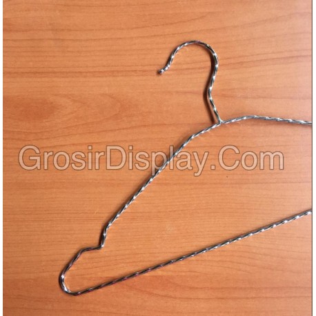 Jual Perlengkapan Toko Hanger Ulir Stainless Steel Gantungan Toko